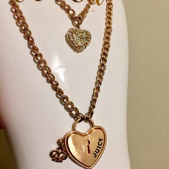 Juicy Couture Double Layered Accessory Necklace🌺 - Picture 2 of 3